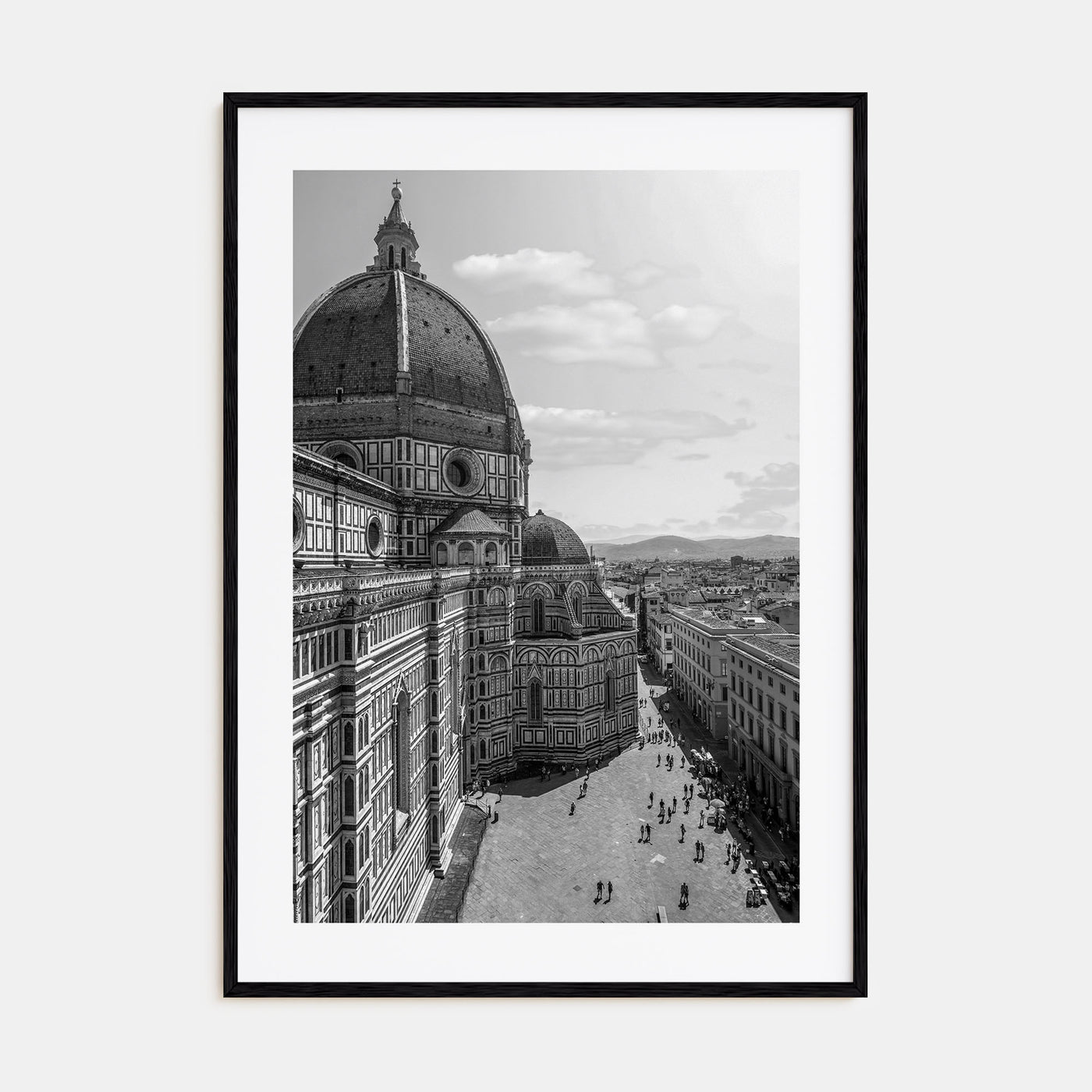 Florence Photo B&W No 2 Poster