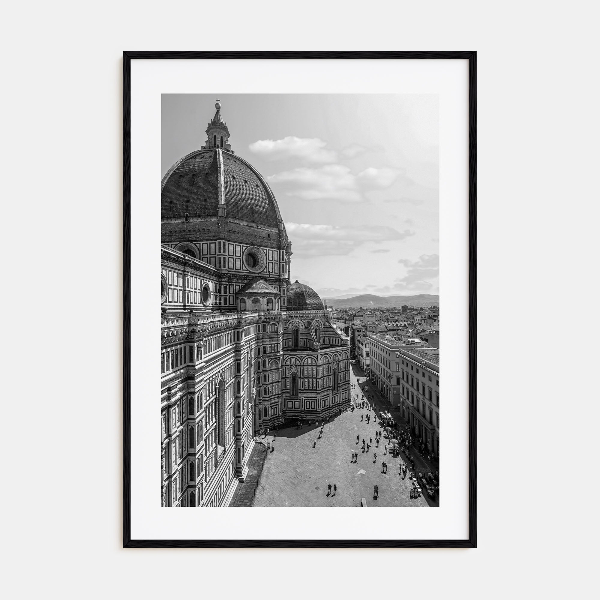 Florence Photo B&W No 2 Poster