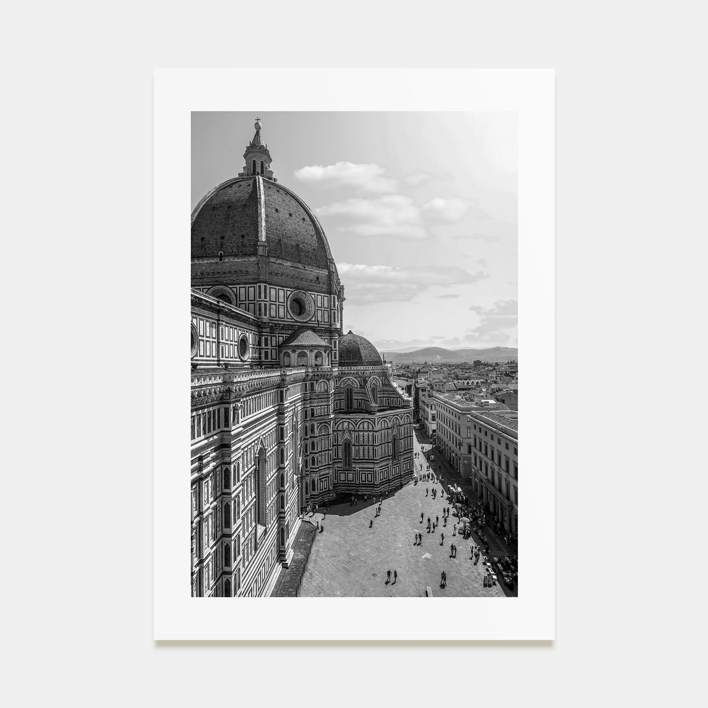 Florence Photo B&W No 2 Poster