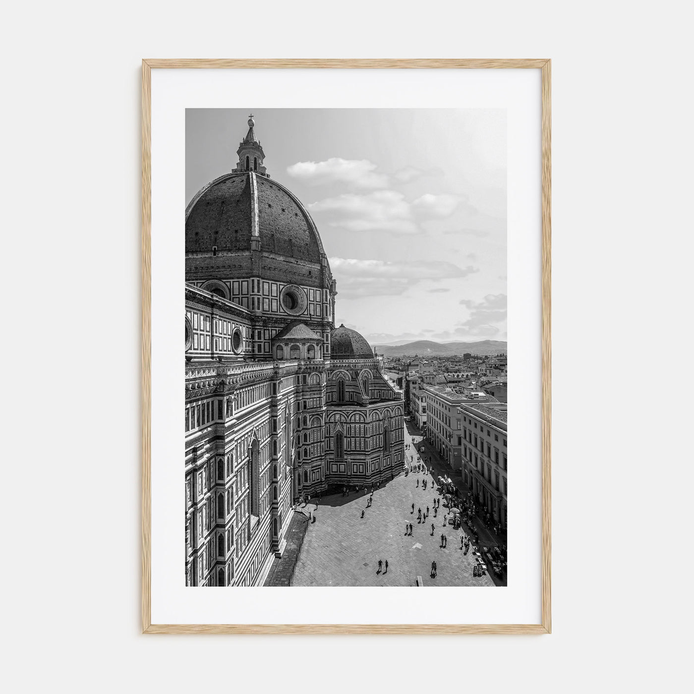 Florence Photo B&W No 2 Poster