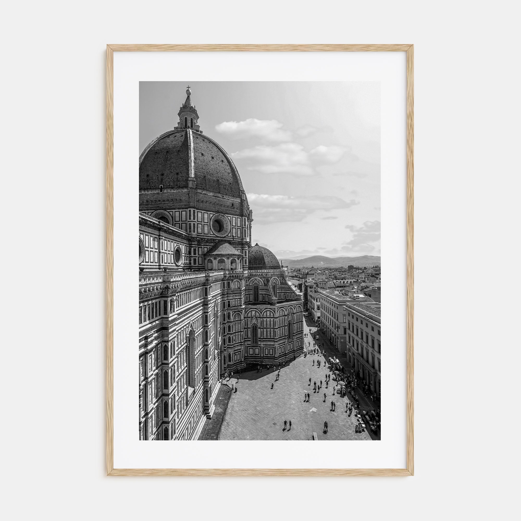 Florence Photo B&W No 2 Poster