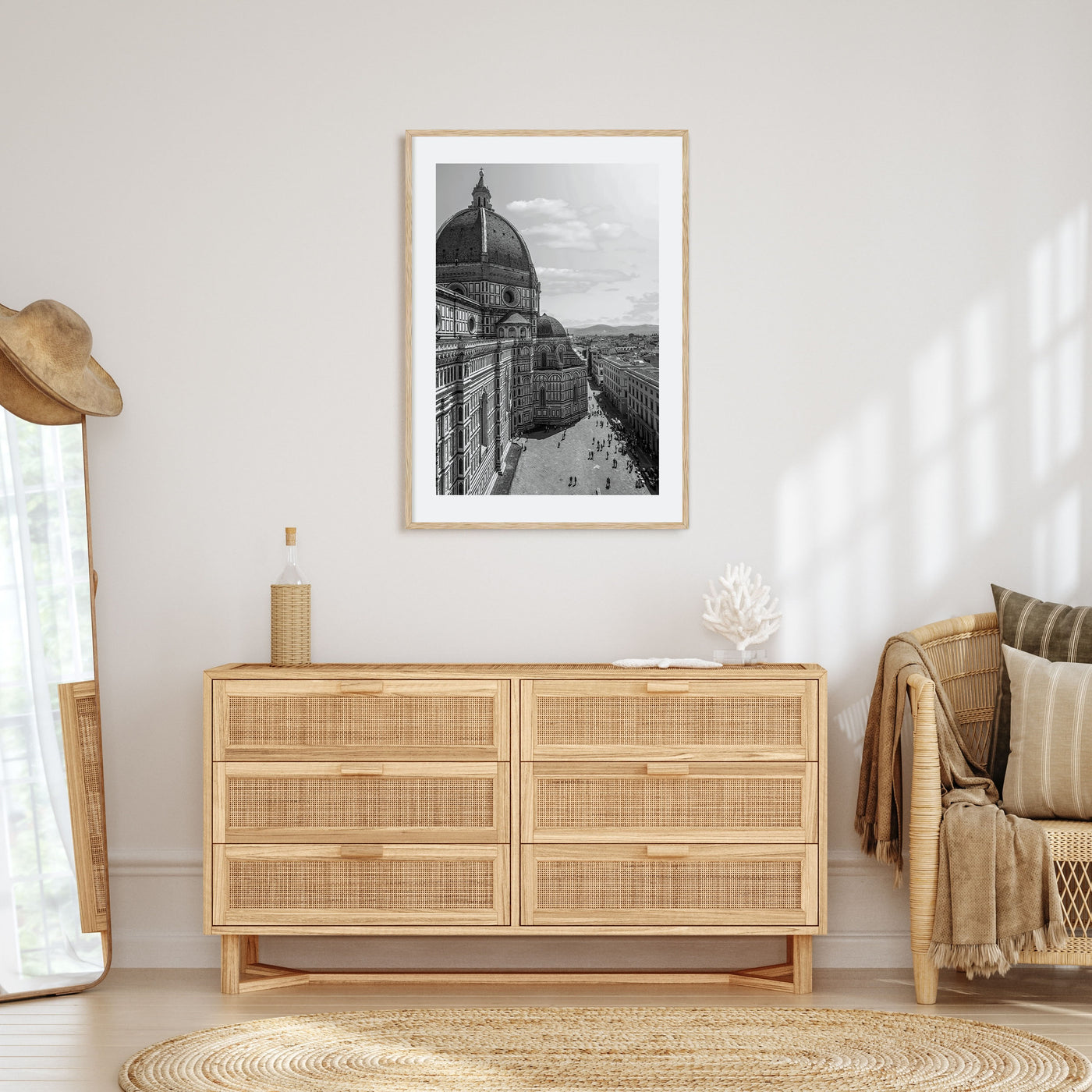 Florence Photo B&W No 2 Poster