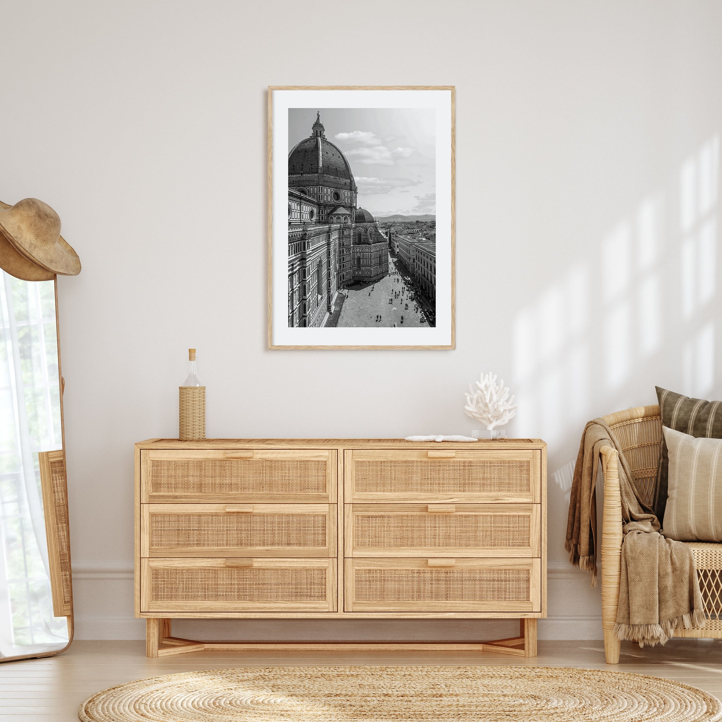 Florence Photo B&W No 2 Poster