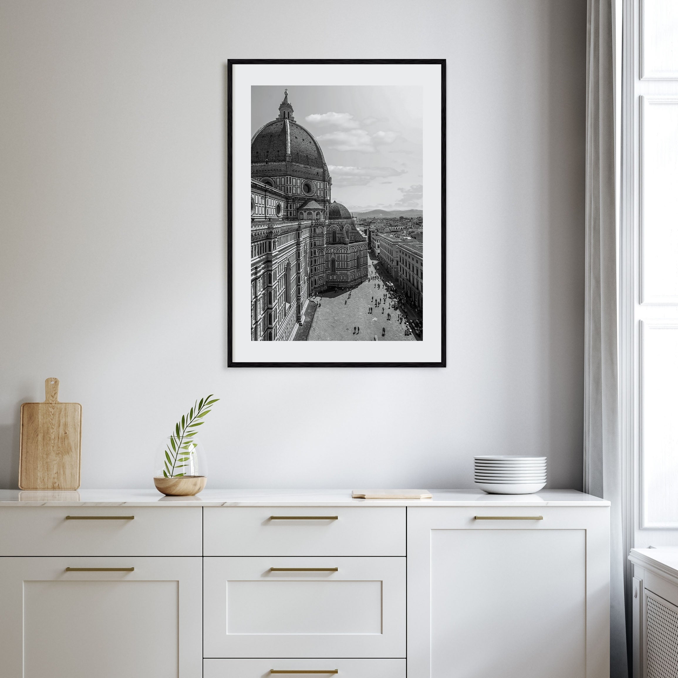 Florence Photo B&W No 2 Poster