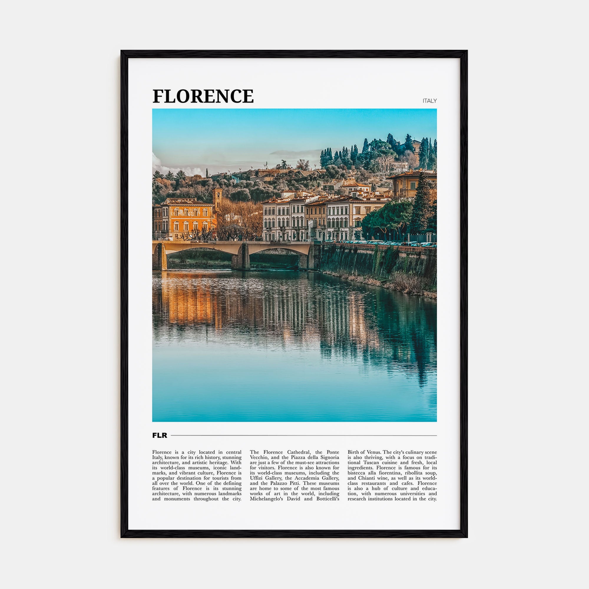 Florence Travel Color No 2 Poster