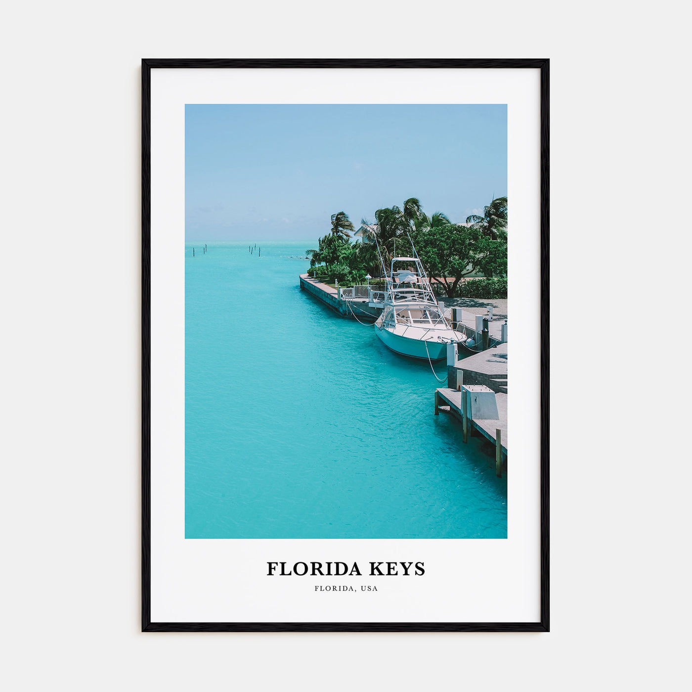 Florida Keys Portrait Color Poster