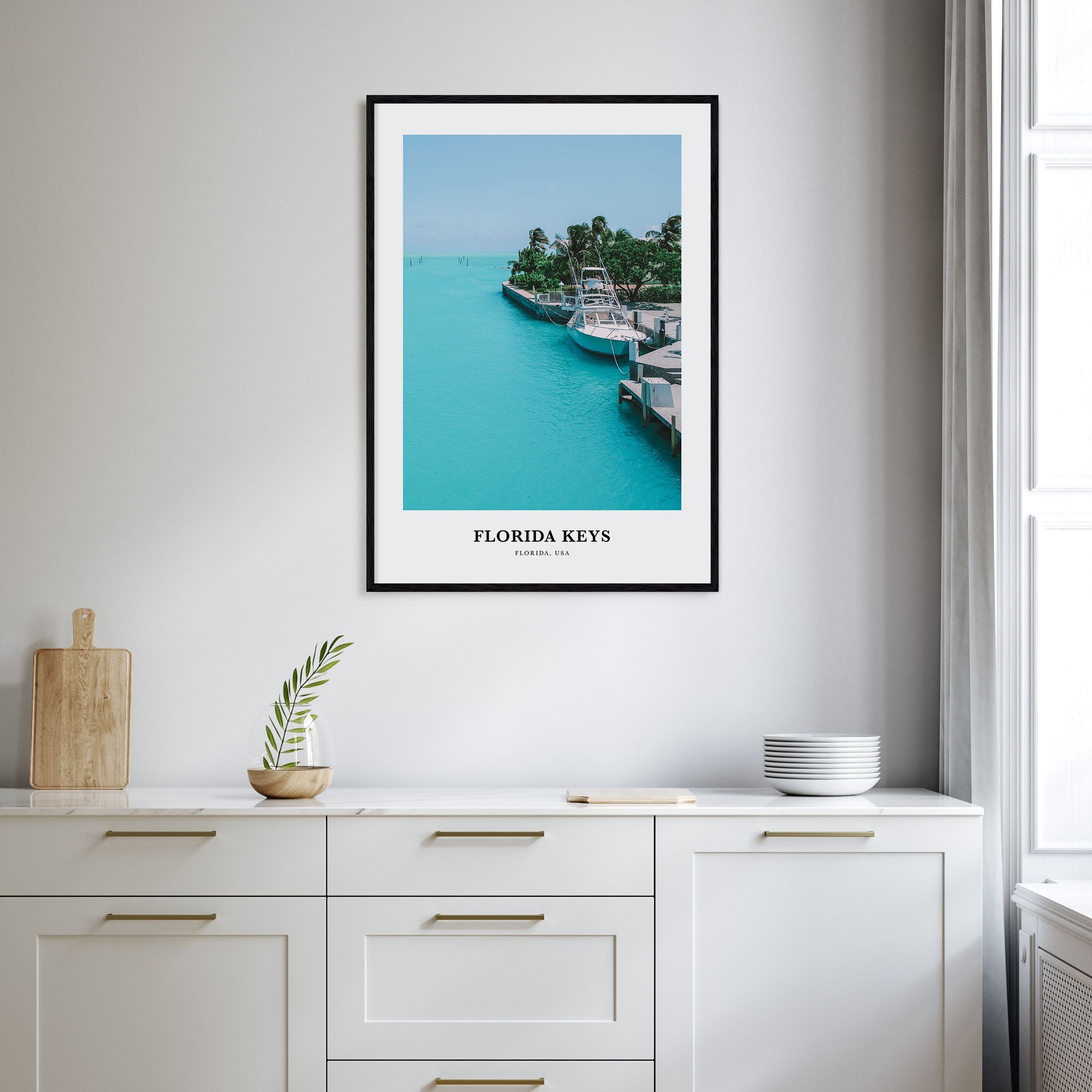 Florida Keys Portrait Color Poster
