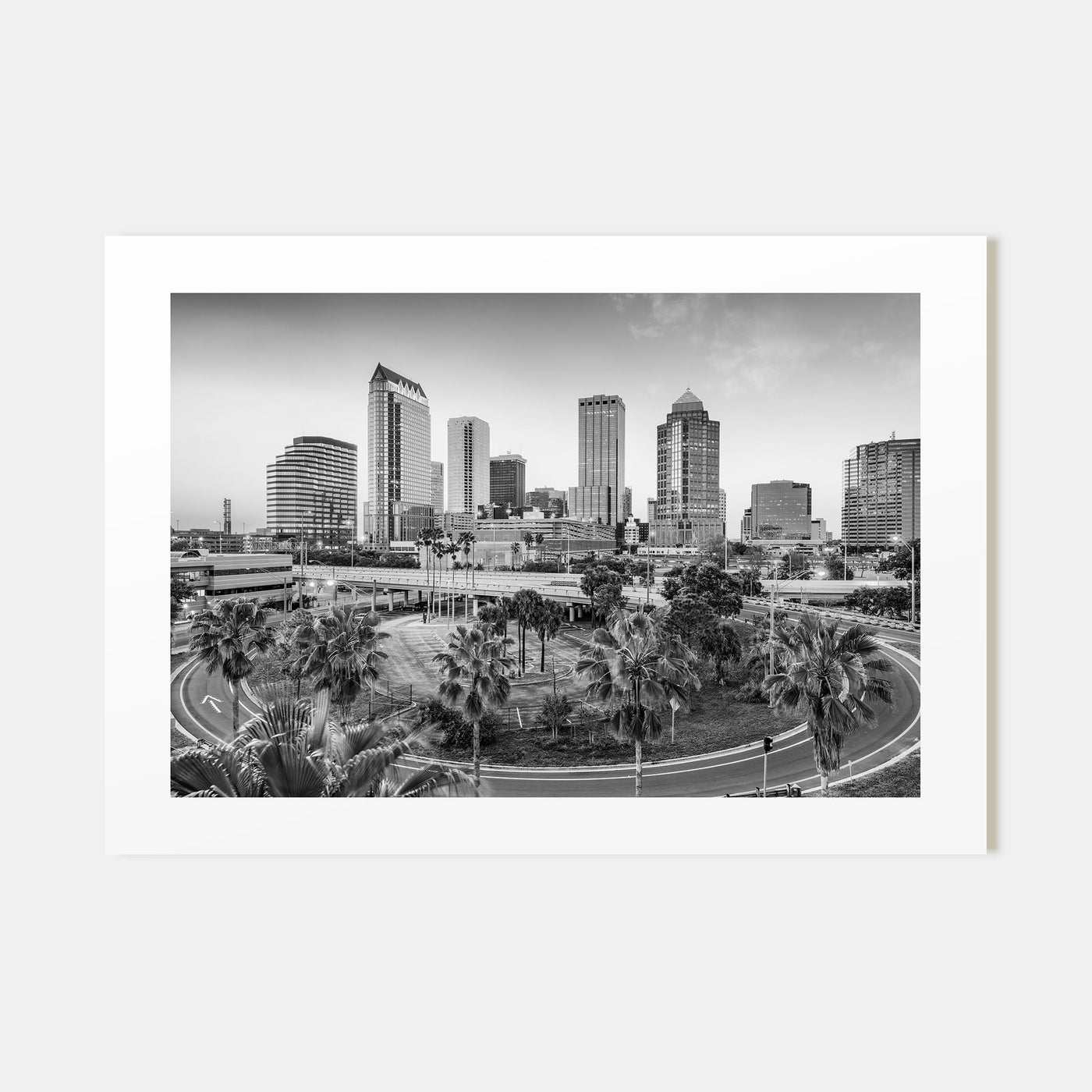 Florida Landscape B&W Poster