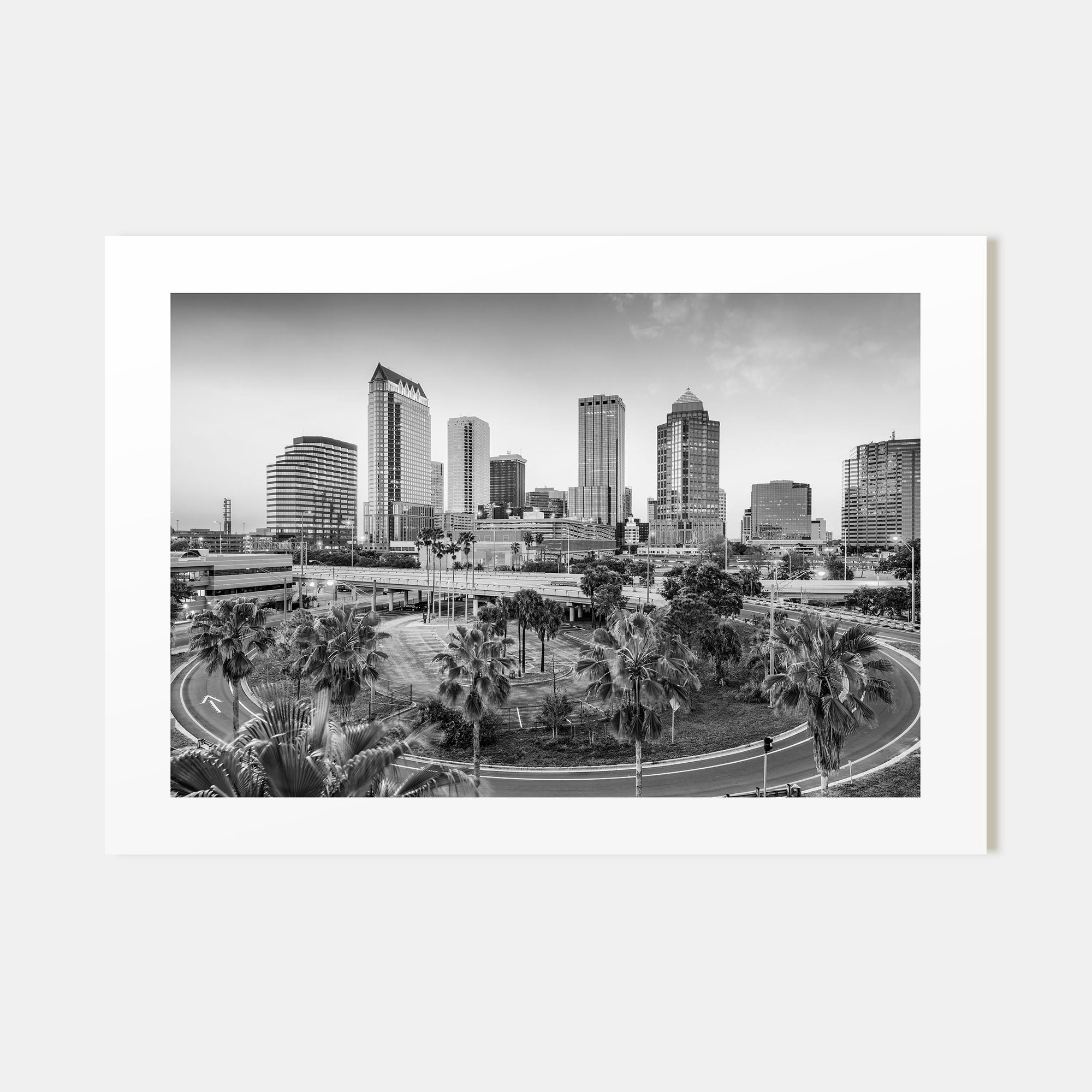 Florida Landscape B&W Poster