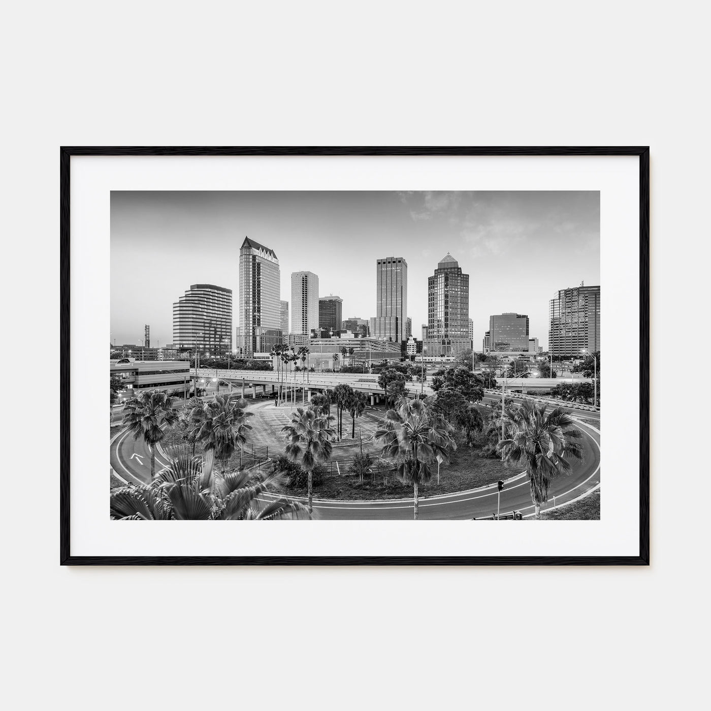 Florida Landscape B&W Poster