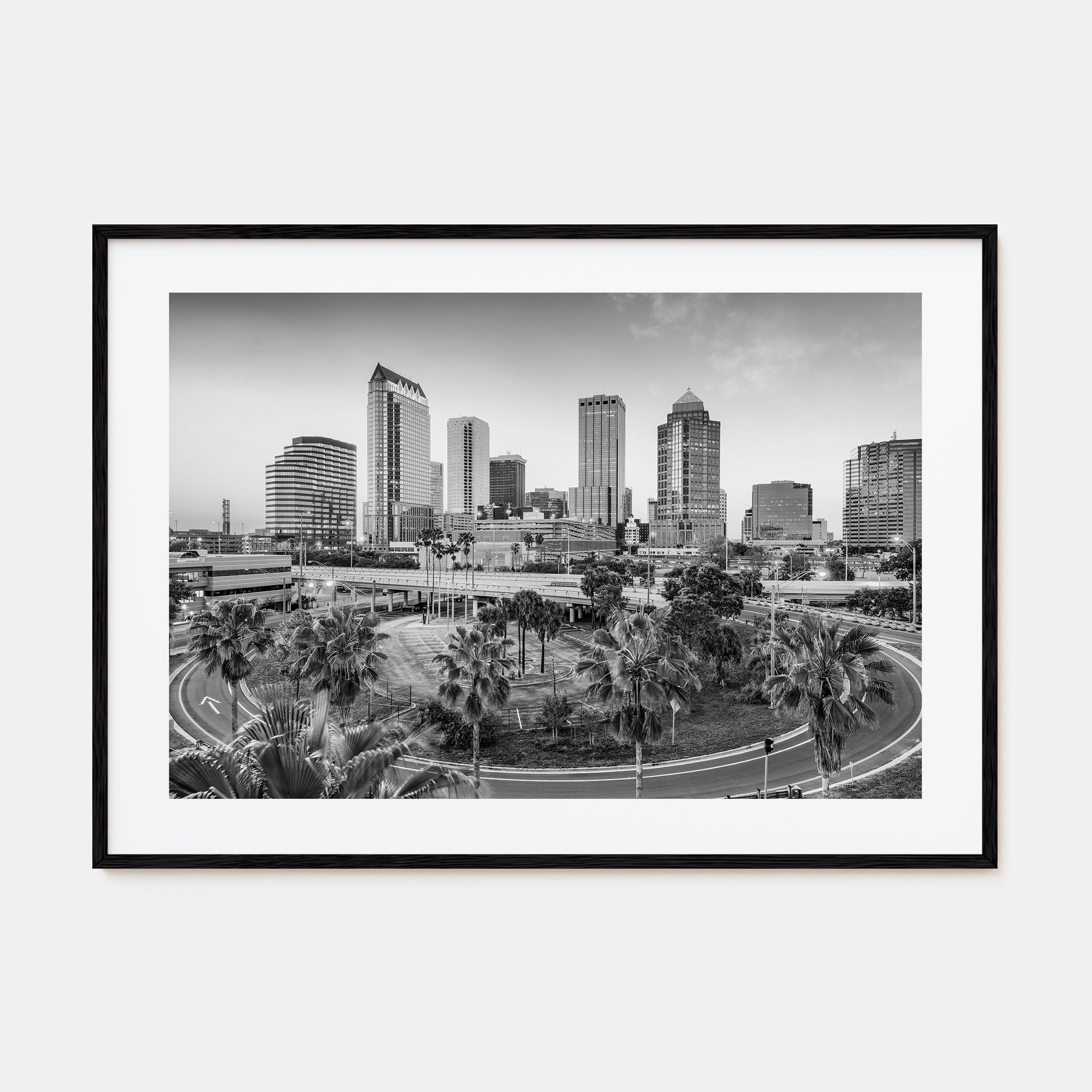 Florida Landscape B&W Poster