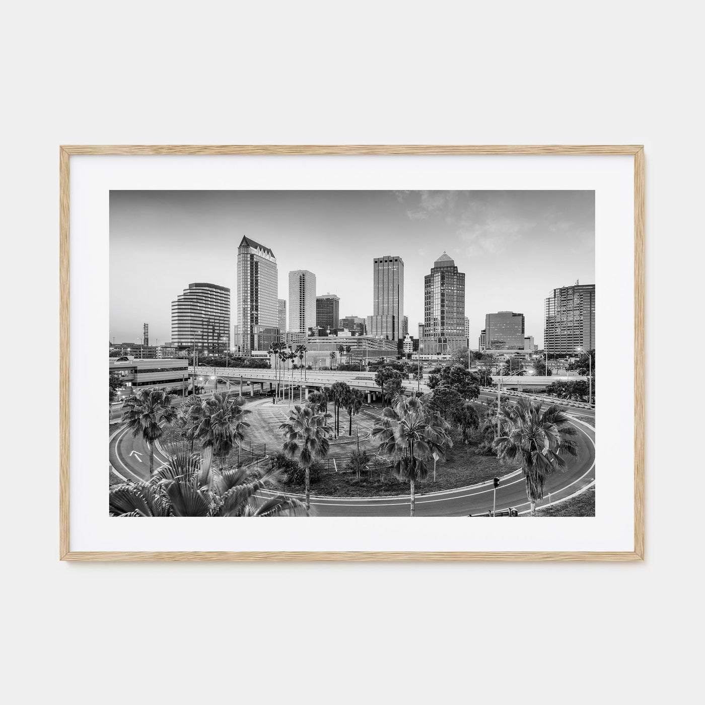 Florida Landscape B&W Poster