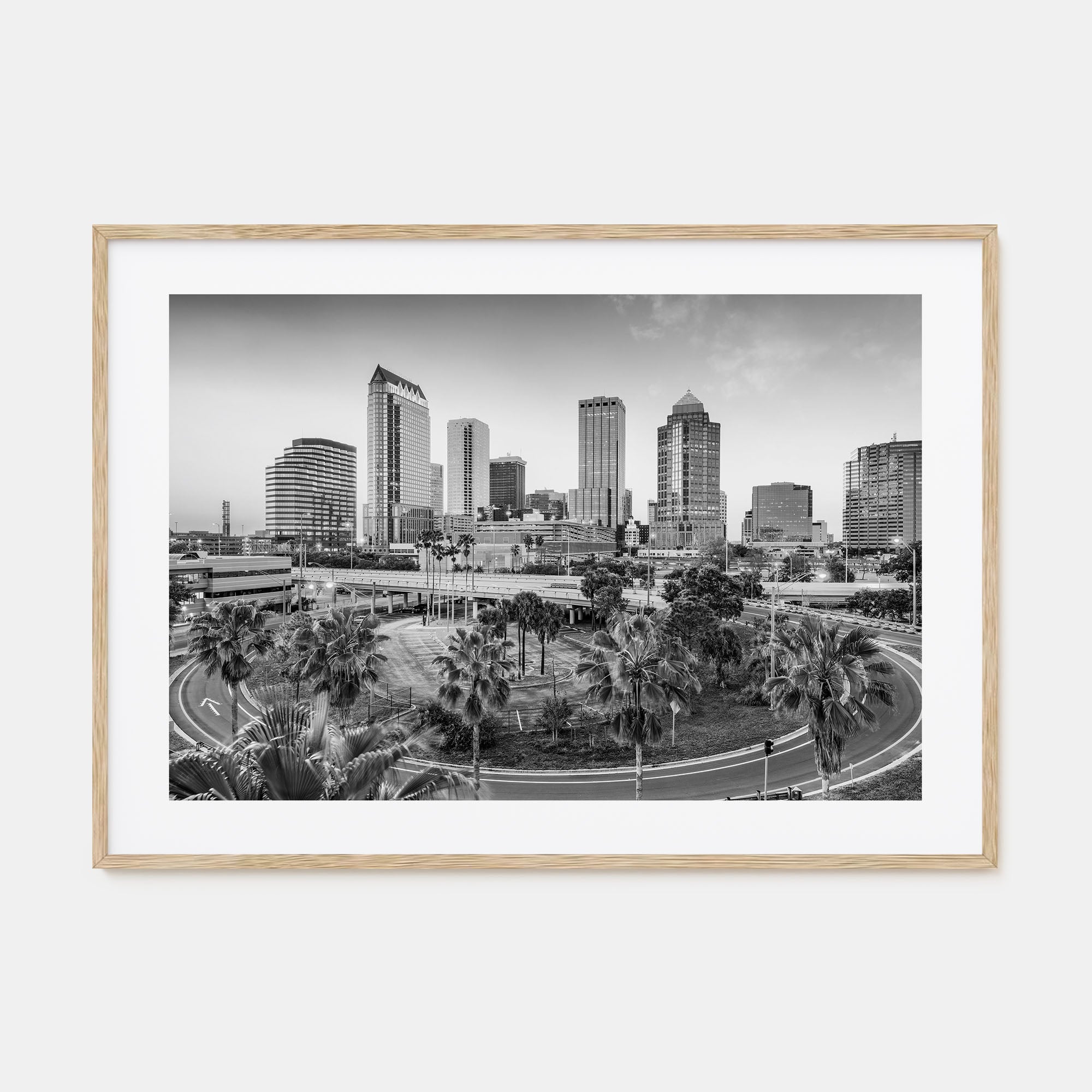 Florida Landscape B&W Poster