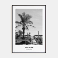 Florida Portrait B&W No 3 Poster