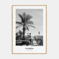 Florida Portrait B&W No 3 Poster