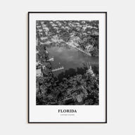 Florida Portrait B&W No 4 Poster