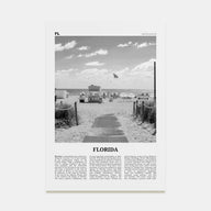 Florida Travel B&W No 2 Poster