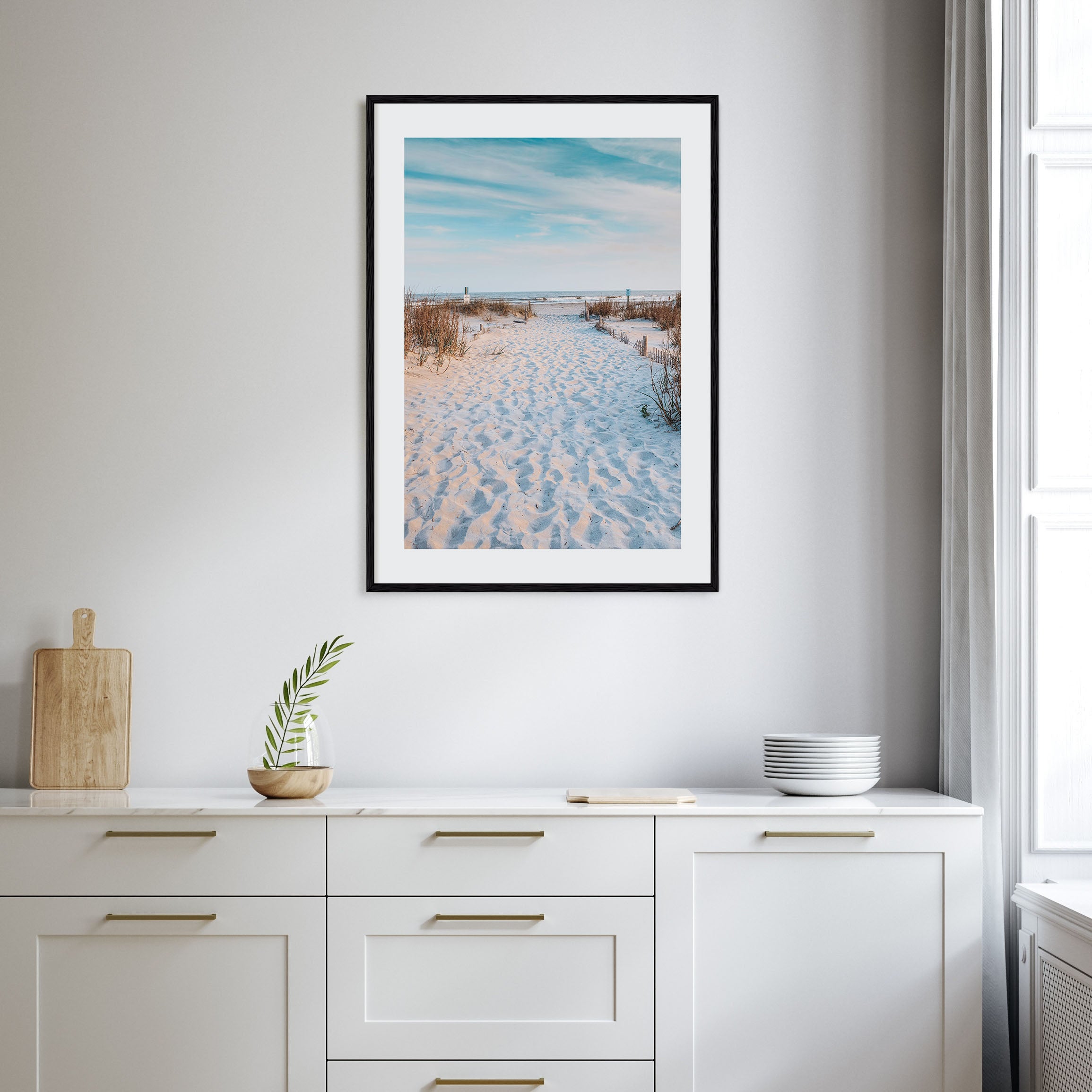 Folly Beach Photo Color Poster