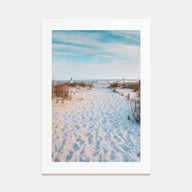 Folly Beach Photo Color Poster