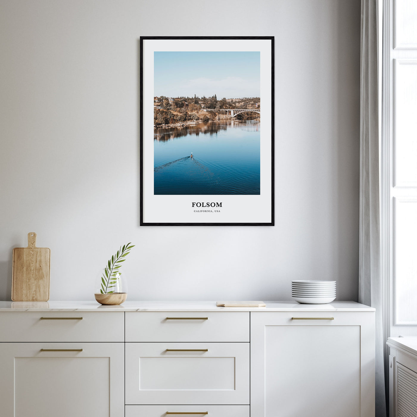 Folsom Portrait Color Poster
