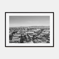 Fort Collins Landscape B&W Poster