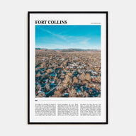 Fort Collins Travel Color Poster