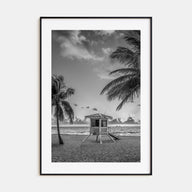 Fort Lauderdale Photo B&W No 2 Poster