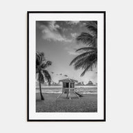 Fort Lauderdale Photo B&W No 2 Poster
