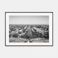 Fort Myers Landscape B&W Poster