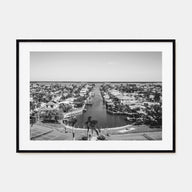 Fort Myers Landscape B&W Poster