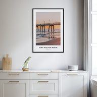 Fort Walton Beach Portrait Color Poster