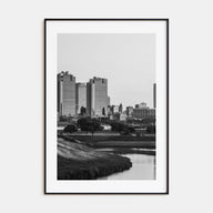 Fort Worth Photo B&W No 1 Poster