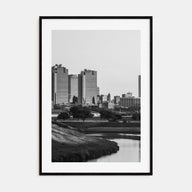 Fort Worth Photo B&W No 1 Poster