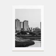 Fort Worth Photo B&W No 1 Poster