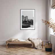 Fort Worth Photo B&W No 1 Poster