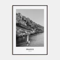 France Portrait B&W No 1 Poster