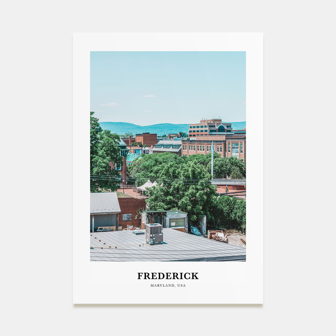 Frederick Portrait Color Poster