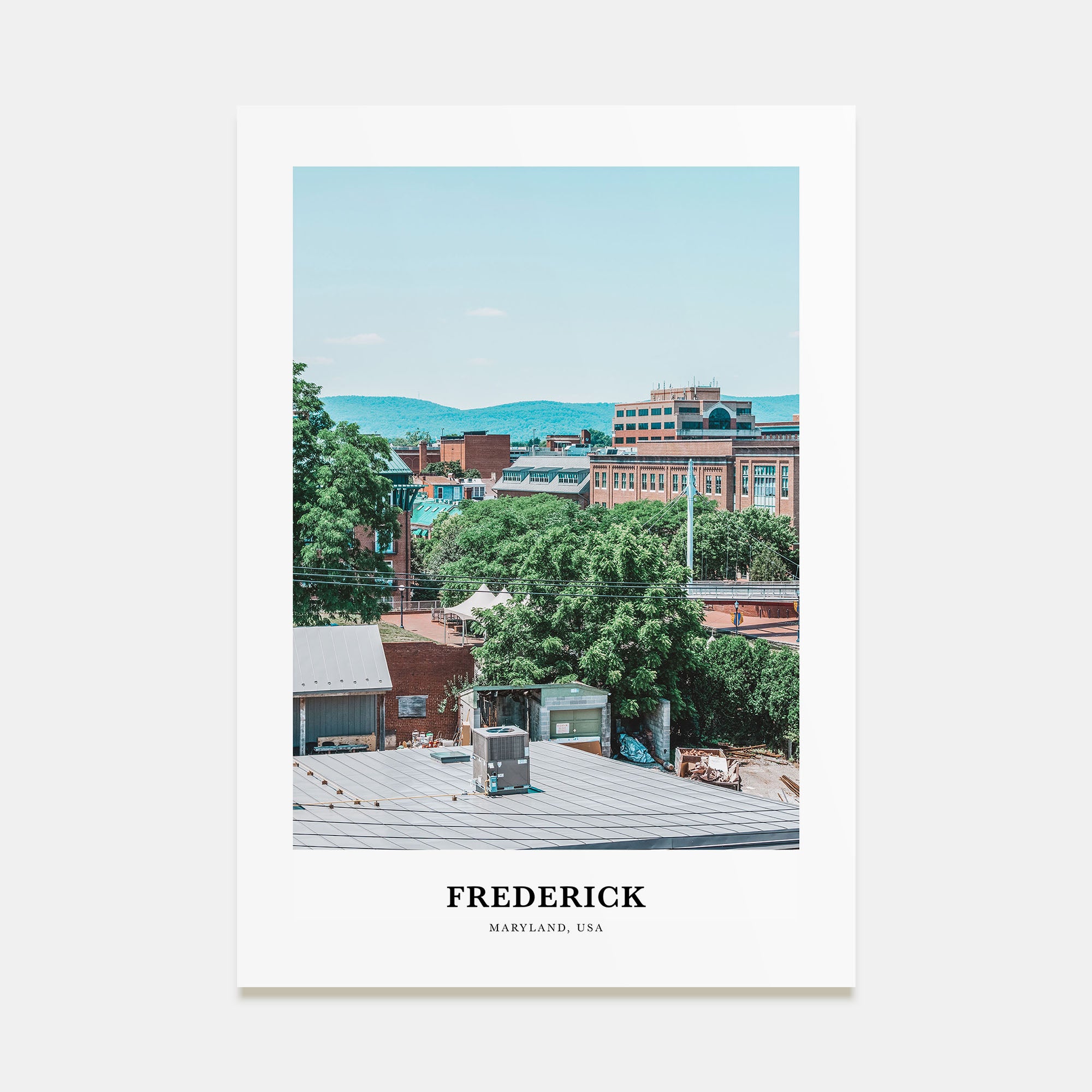 Frederick Portrait Color Poster
