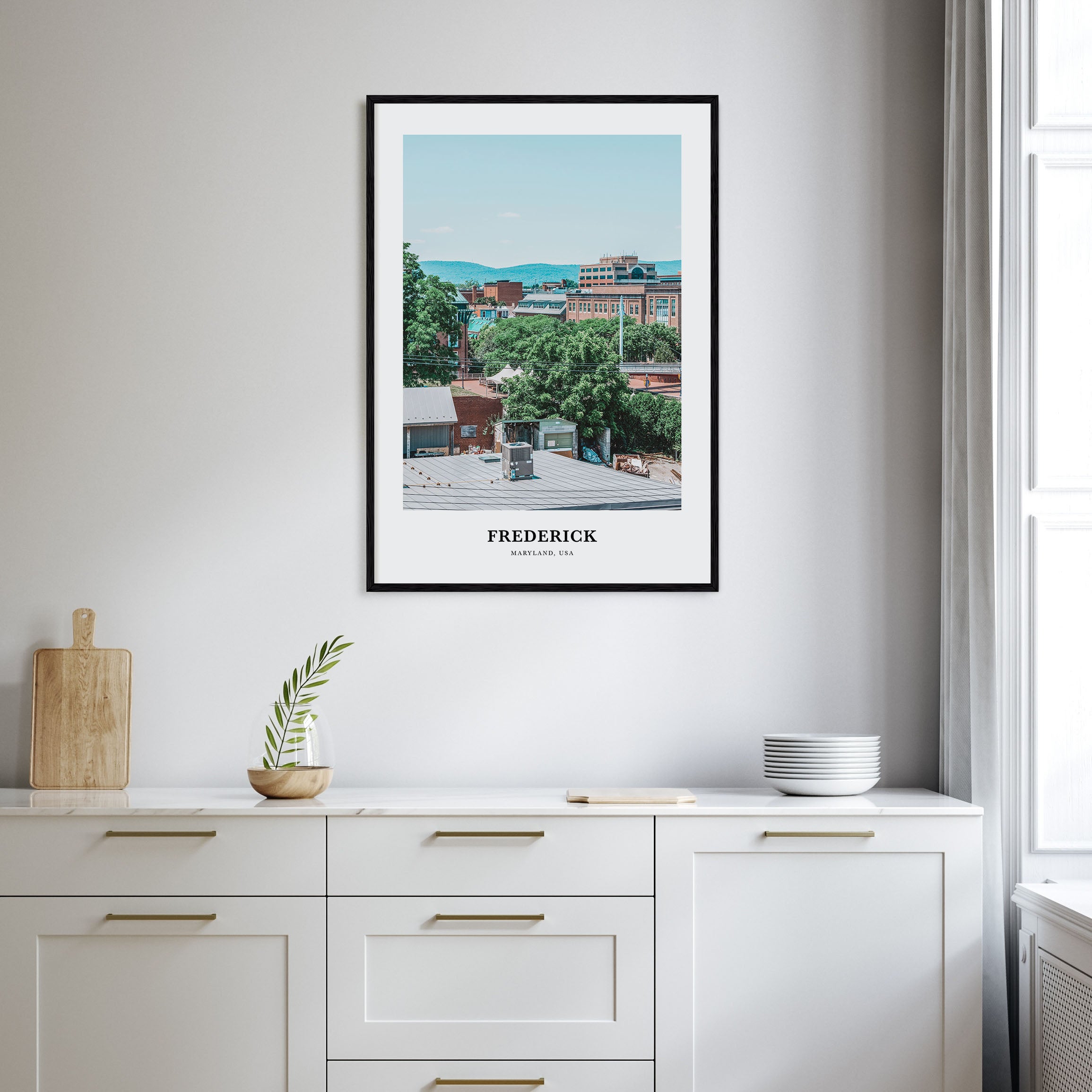 Frederick Portrait Color Poster
