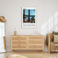 Fresno Travel Color Poster