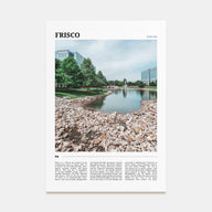 Frisco Travel Color Poster