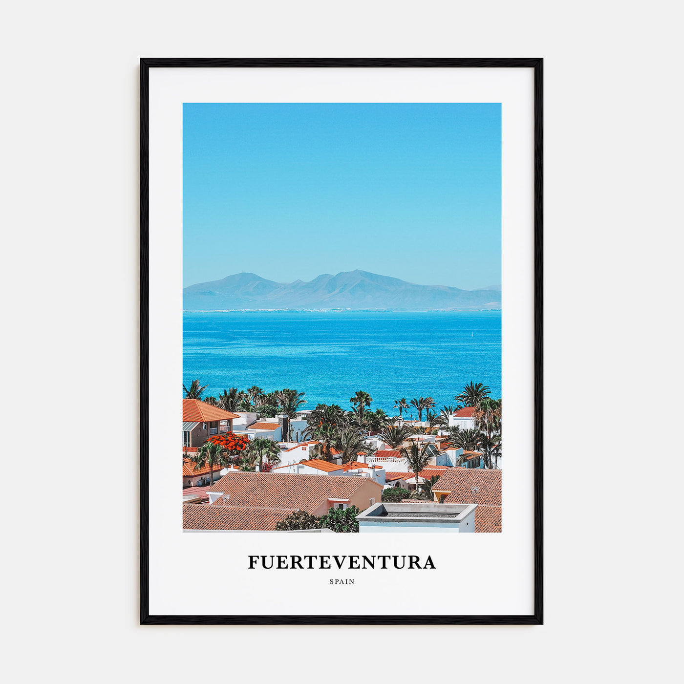 Fuerteventura Portrait Color Poster