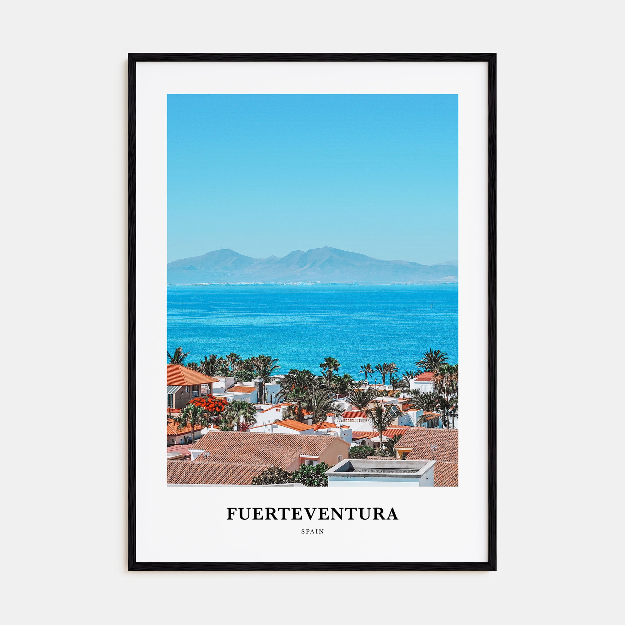 Fuerteventura Portrait Color Poster
