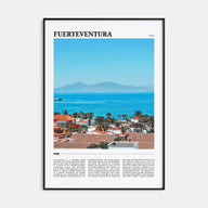 Fuerteventura Travel Color Poster