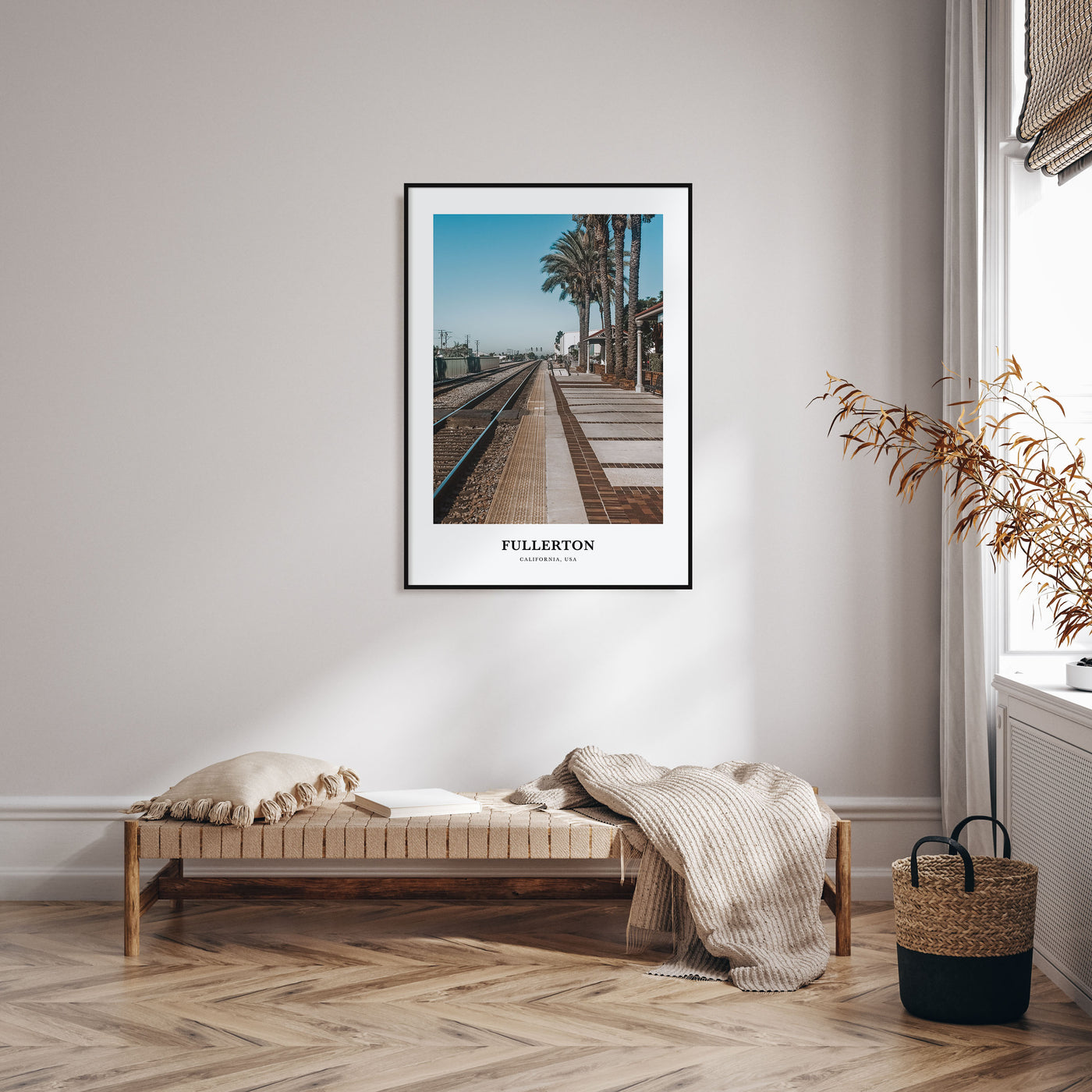 Fullerton Portrait Color Poster