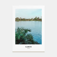 Gabon Portrait Color Poster