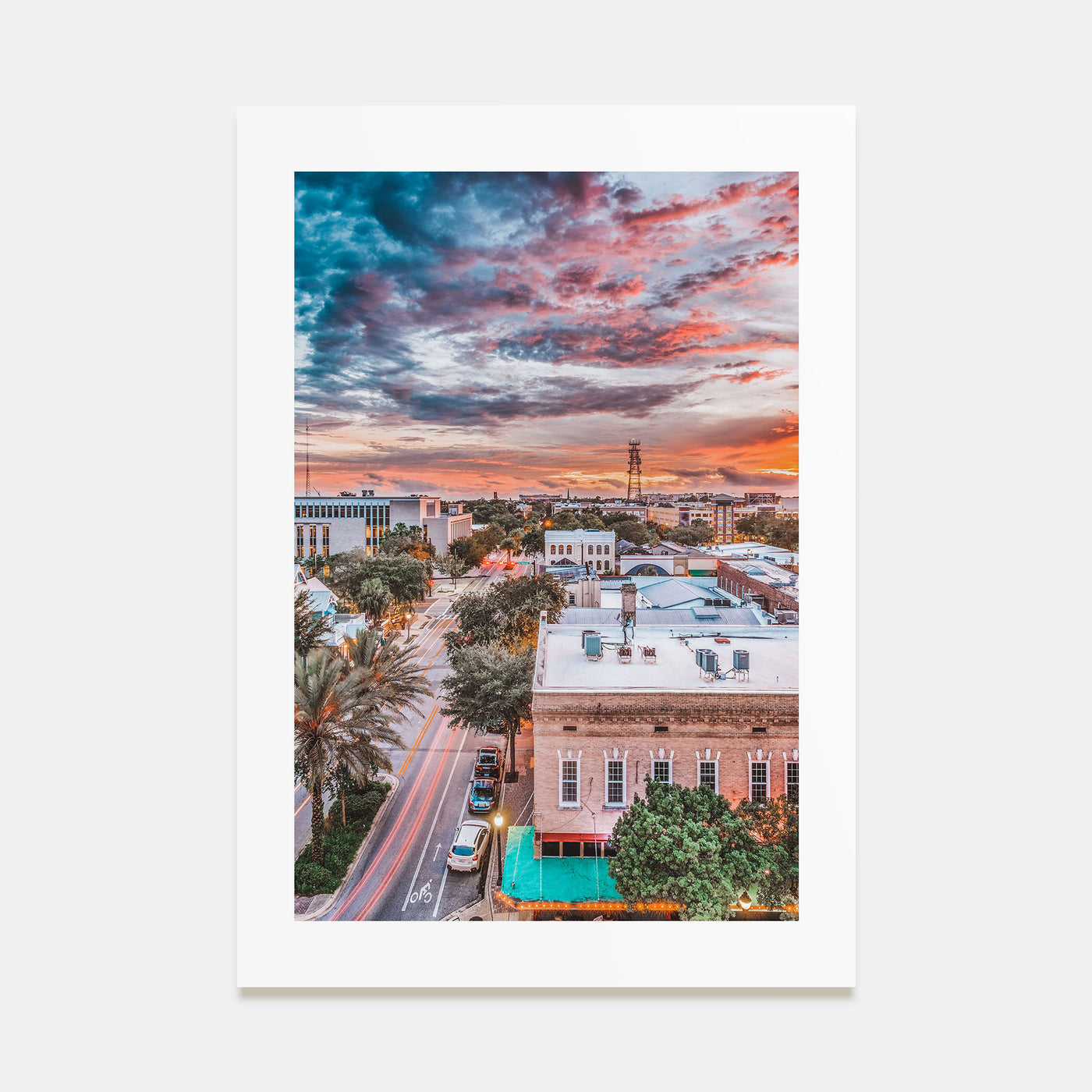 Gainesville Photo Color No 1 Poster