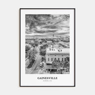 Gainesville Portrait B&W Poster