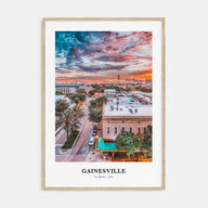 Gainesville Portrait Color Poster