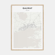 Galway Map Portrait Poster